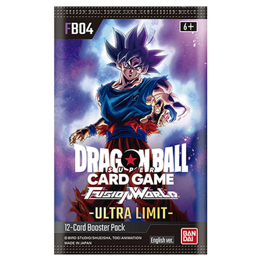 Dragon Ball Super Card Game: (FB04) Fusion World—Ultra Limit Booster Pack