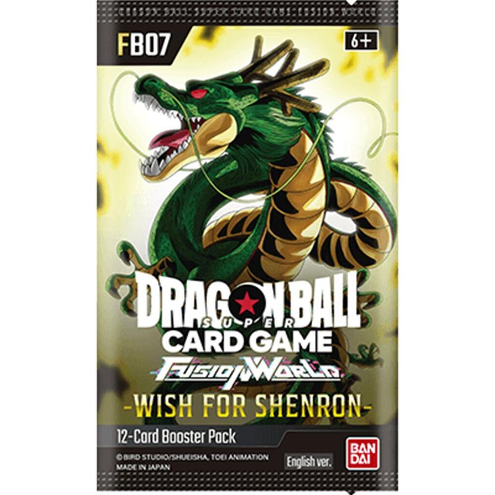 Dragon Ball Super Card Game: (FB07) Fusion World—Wish for Shenron Booster Pack