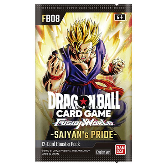 Dragon Ball Super Card Game: (FB08) Fusion World—Saiyan's Pride Booster Pack