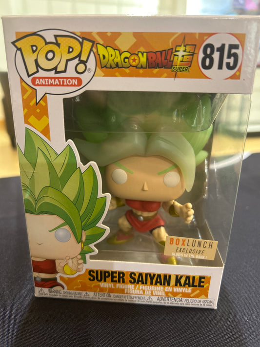 POP! Animation Dragon Ball Z Super 815 Super Saiyan Kale Box lunch Exclusive