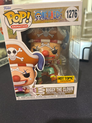POP! Animation One Piece 1276 Buggy The Clown Hot Topic Exclusive