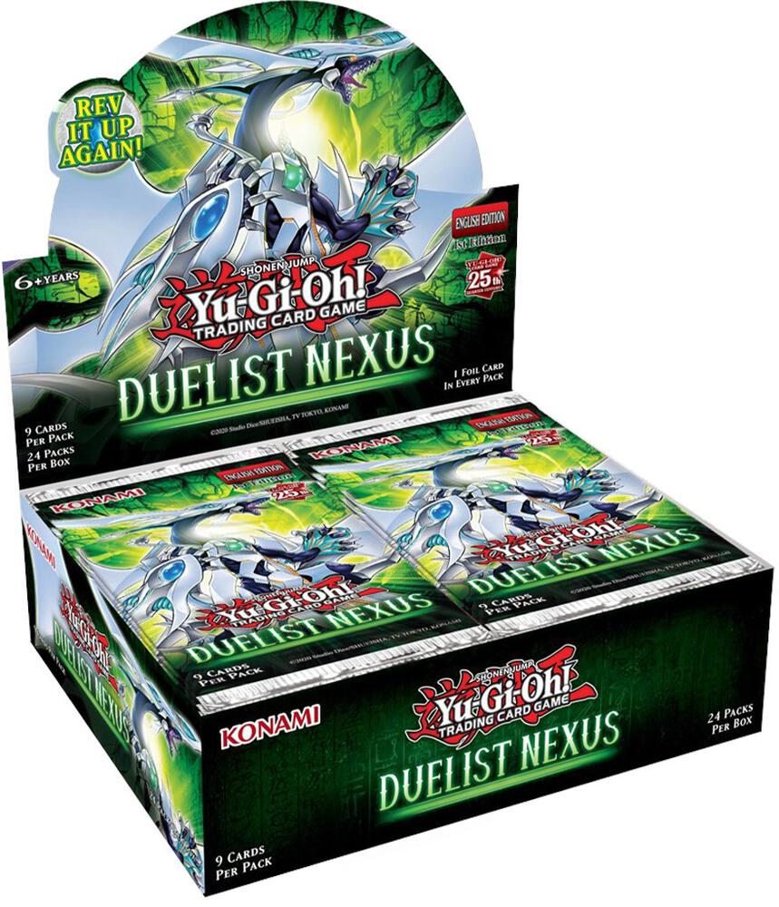 2023 YuGiOh! Duelist Nexus 25th Quarter Century 1st Edition Booster Box