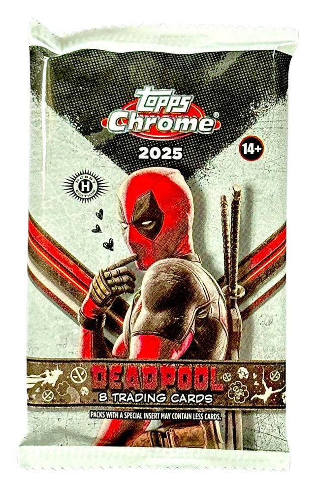 2025 Topps Chrome Deadpool Hobby Pack