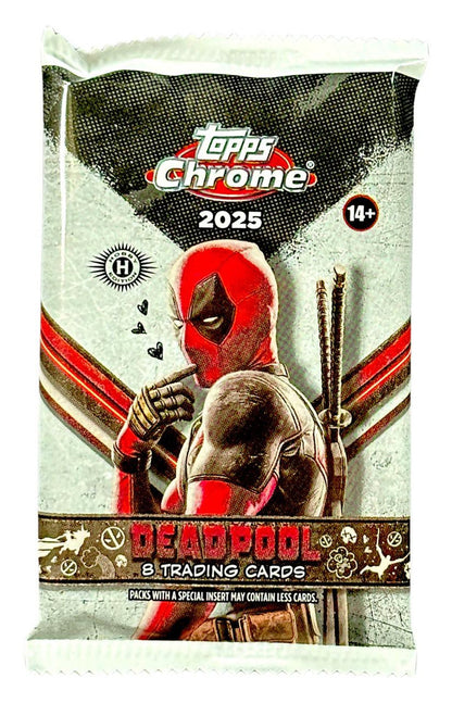 2025 Topps Chrome Deadpool Hobby Pack