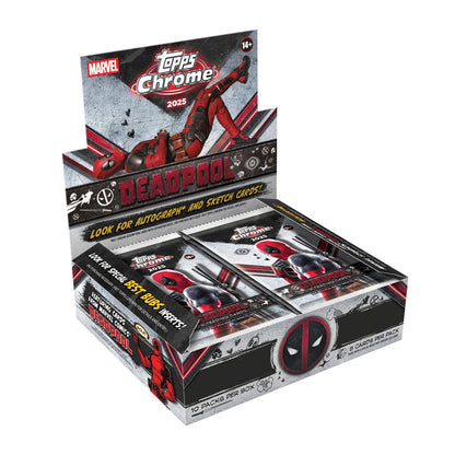2025 Topps Chrome Deadpool Hobby Pack