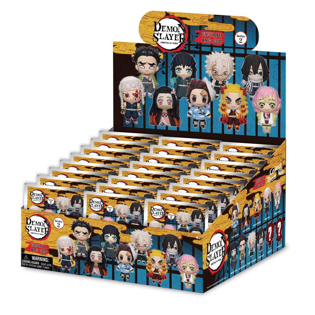 Demon Slayer—Series 2—3D Foam Bag Clip Blind Bag