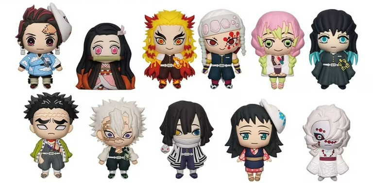 Demon Slayer—Series 2—3D Foam Bag Clip Blind Bag