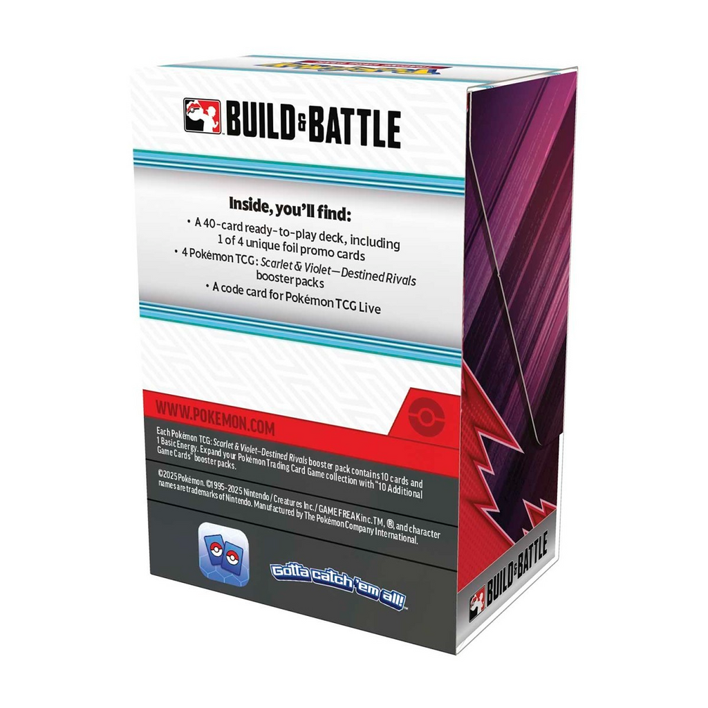 Pokémon TCG: Scarlet & Violet—Destined Rivals Build & Battle Box