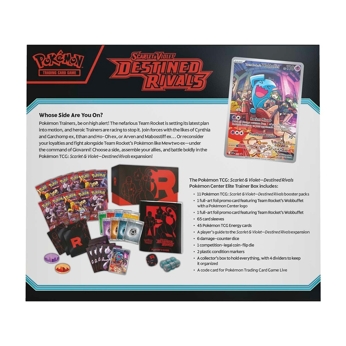 Pokémon TCG: Scarlet & Violet—Destined Rivals Pokémon Center Elite Trainer Box