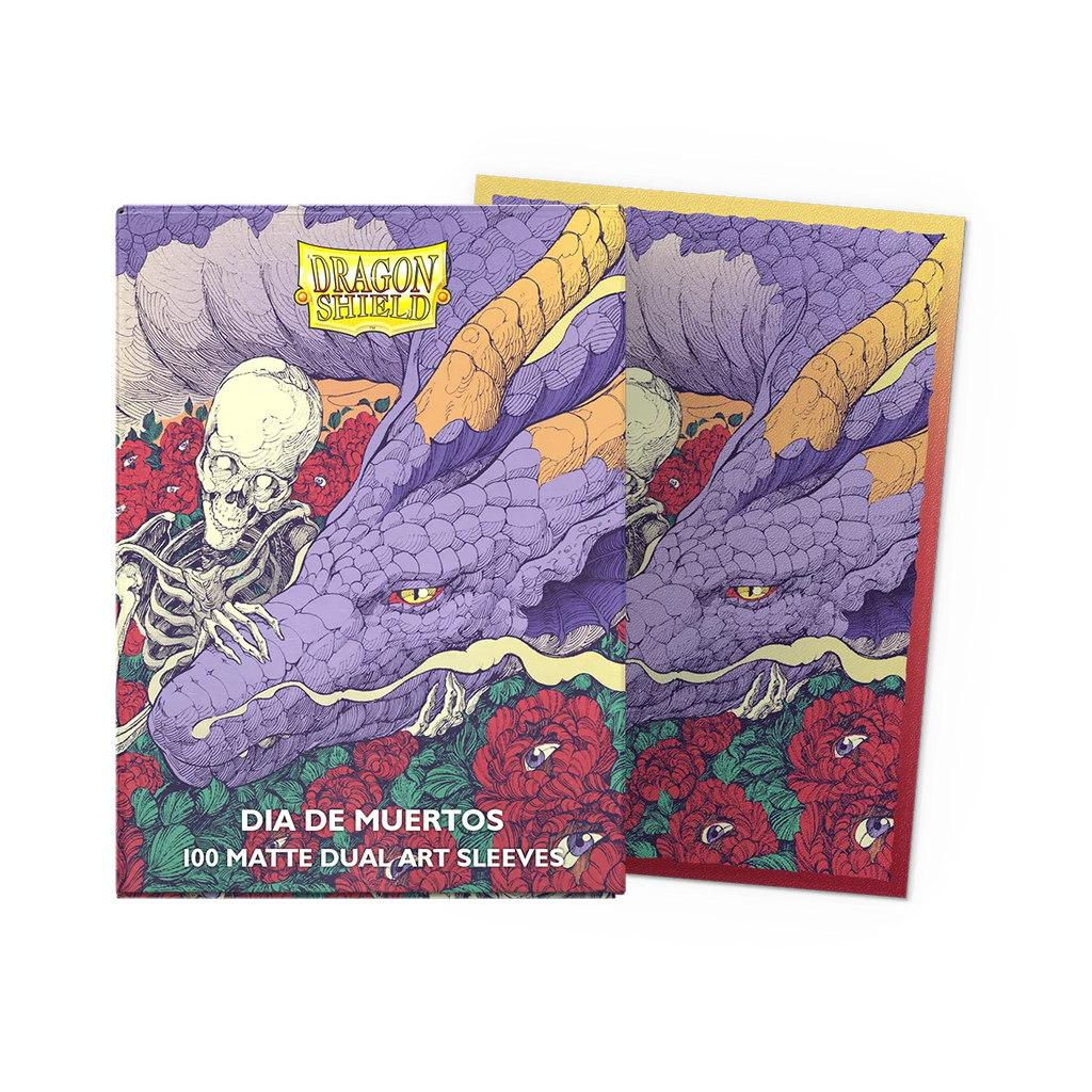 Dragon Shield—Día de Muertos 2026 Matte Dual Art Sleeves (100ct)