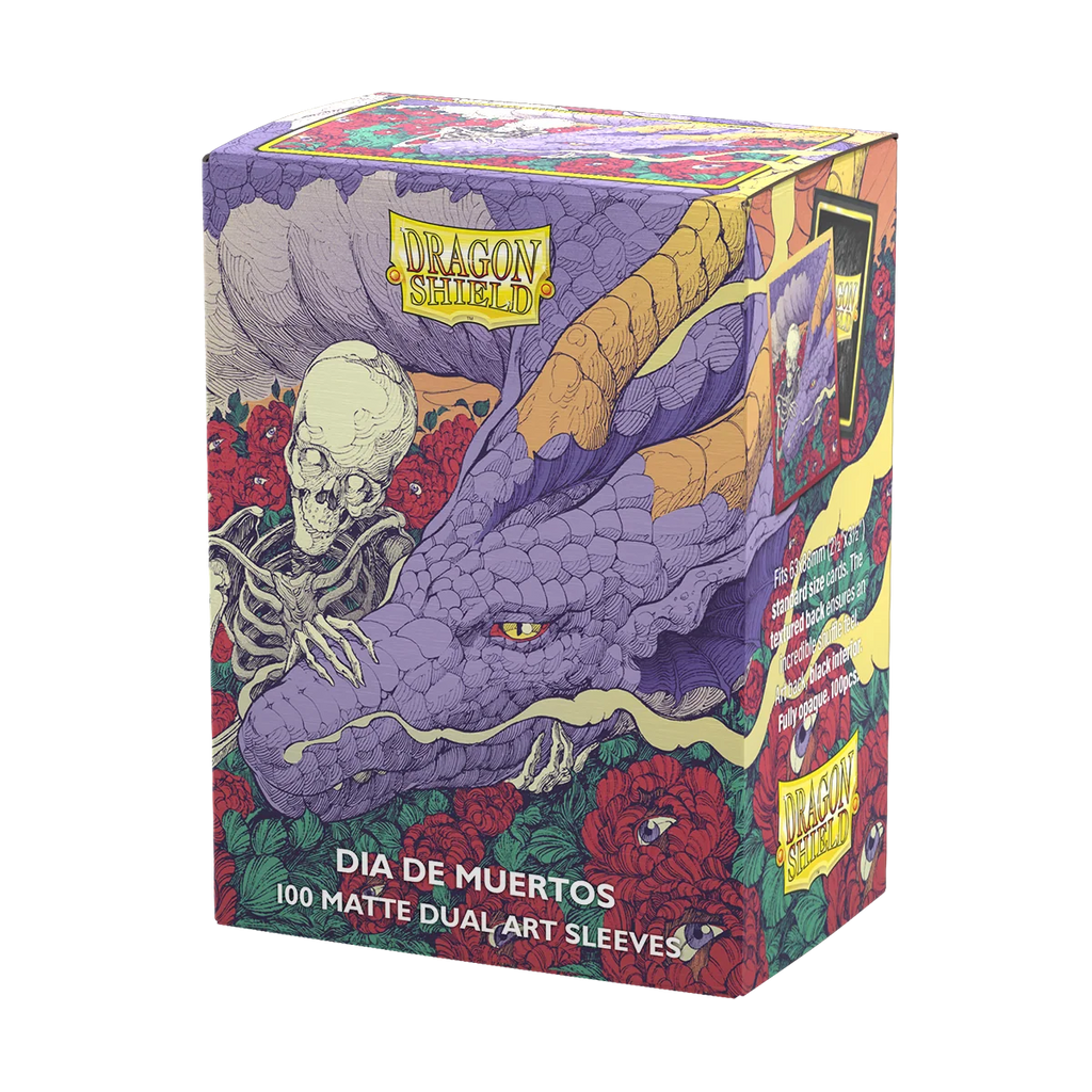 Dragon Shield—Día de Muertos 2026 Matte Dual Art Sleeves (100ct)