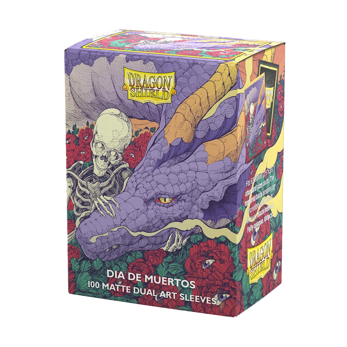 Dragon Shield—Día de Muertos 2026 Matte Dual Art Sleeves (100ct)