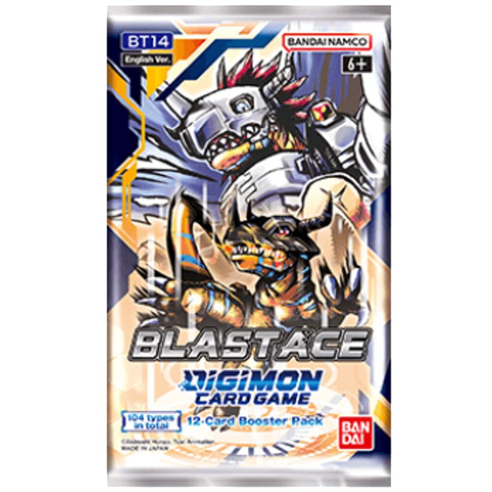 2023 Digmon Card Game: Blast Ace (BT14) Booster Pack