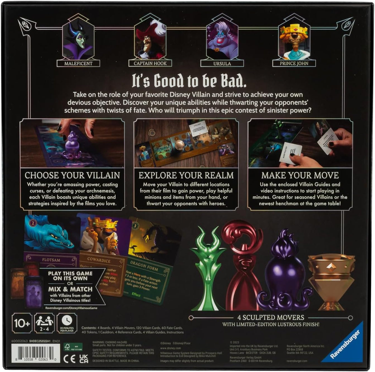 Disney - Villainous - Introduction to Evil D100 – Papa Joey's Collectibles