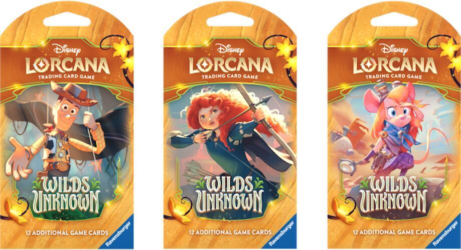 Disney Lorcana TCG: Wilds Unknown Sleeved Booster Pack