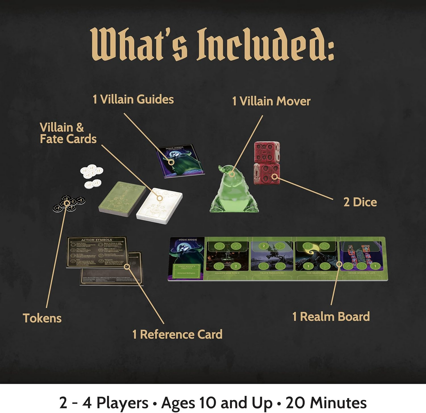 Disney Villainous: Filled with Fright (Expansion Kit)