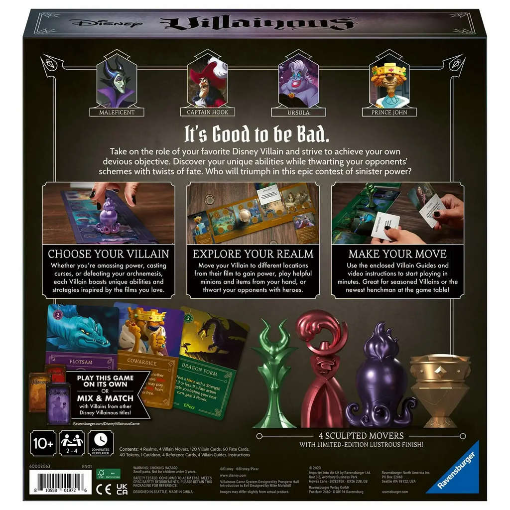Disney Villainous: Introduction to Evil - Disney 100 Edition