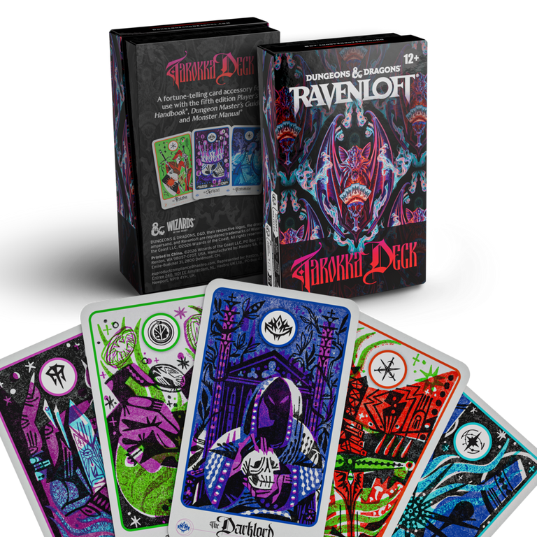 Ravenloft: The Horrors Within Tarokka Deck