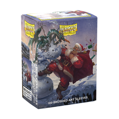 Dragon Shield—Brushed Art Card Sleeves (100 Ct) Christmas 2025