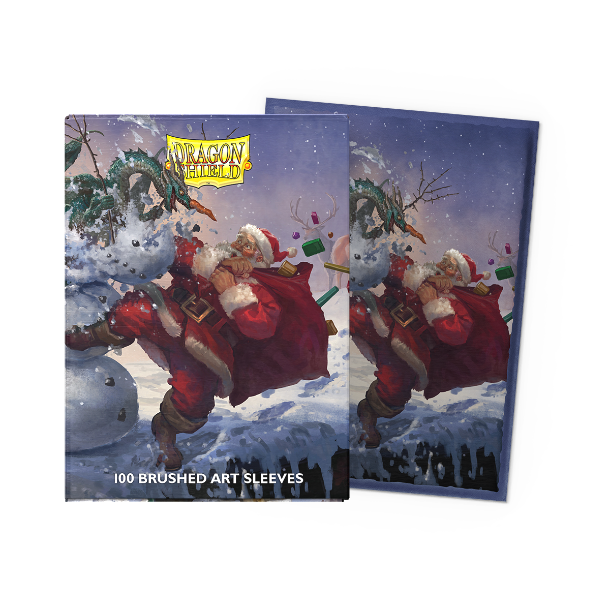 Dragon Shield—Brushed Art Card Sleeves (100 Ct) Christmas 2025
