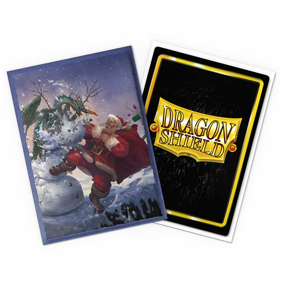 Dragon Shield | Brushed Art Card Sleeves (100 Ct) Christmas 2025