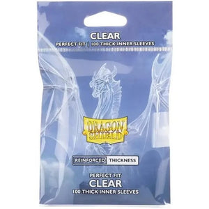 Dragon Shield—Perfect Fit Reinforced Thickness Card Sleeves - Clear