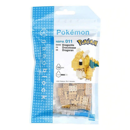 nanoblock - Pokemon - Dragonite - Papa Joey's Collectibles