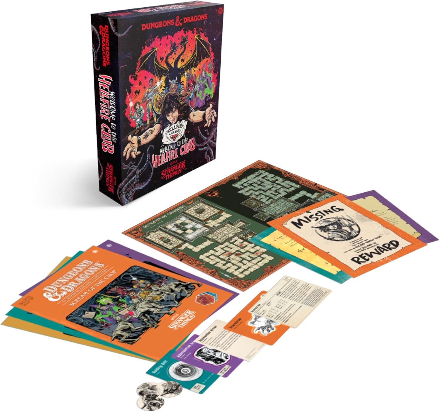 Dungeons & Dragons Stranger Things: Welcome to the Hellfire Club Adventure Game - Papa Joey's Collectibles