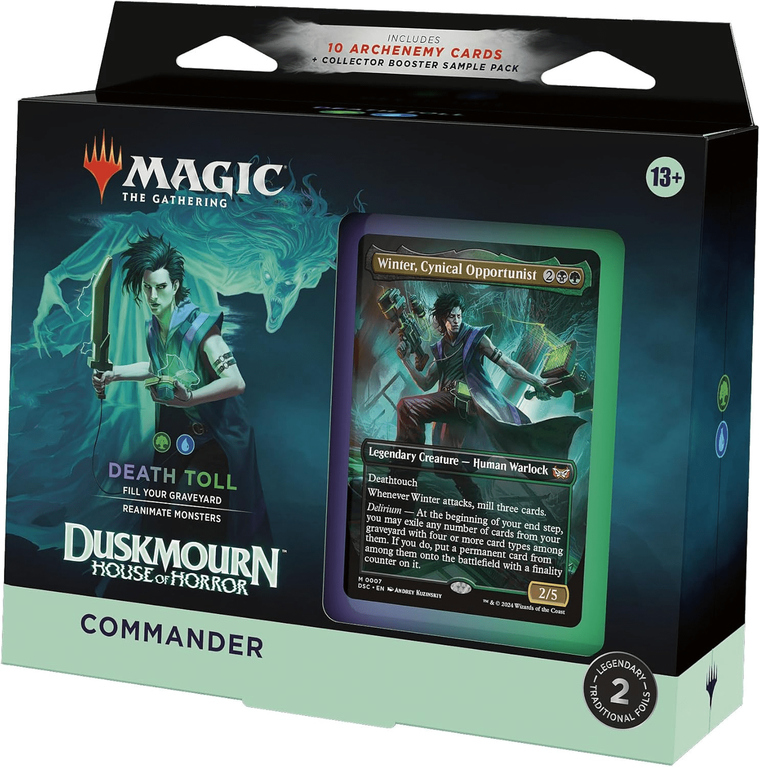 Magic: The Gathering—Duskmourn: House of Horror Commander Deck