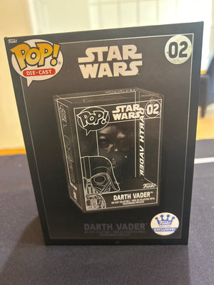 POP! Die-cast STAR WARS 02 DARTH VADER FUNKO Exclusive!