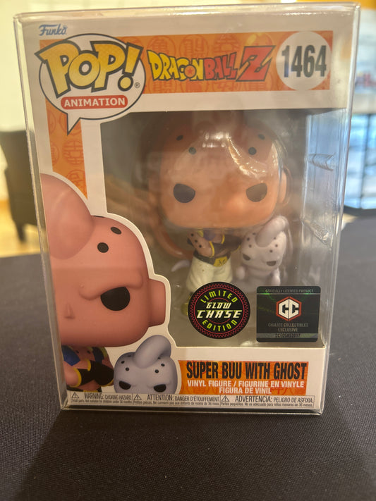 POP! Animation Dragon Ball Z 1464 Super Buu with Ghost (Chalice Collectibles Exclusive) limited Glow Chase Edition