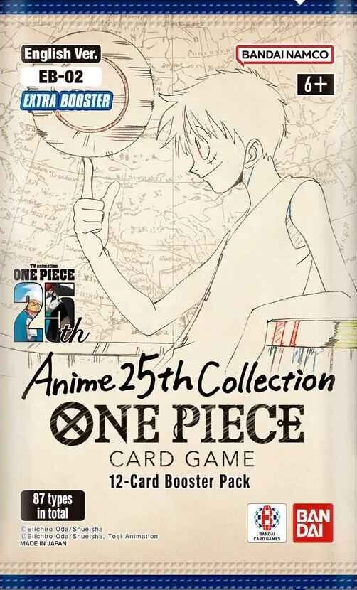 One Piece Card Game: Anime 25th Collection (EB-02) Booster Pack