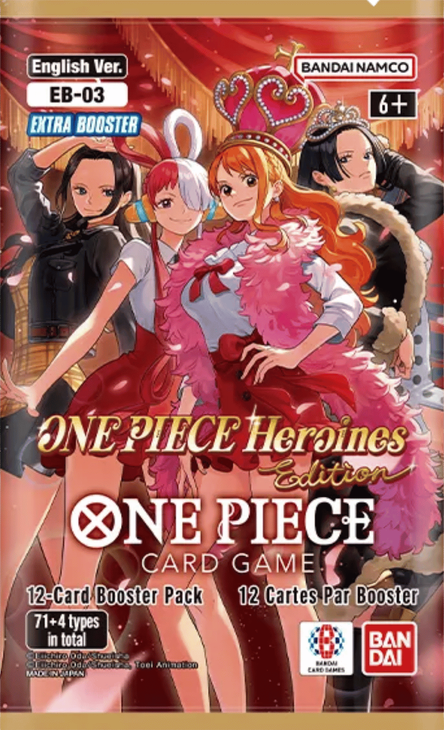 One Piece Card Game: One Piece Heroines Edition (EB-03) Booster Pack