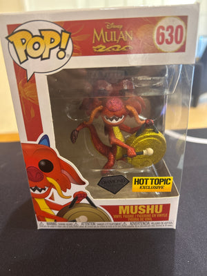 POP! Disney Mulan 630 MUSHU Hot Topic Exclusive