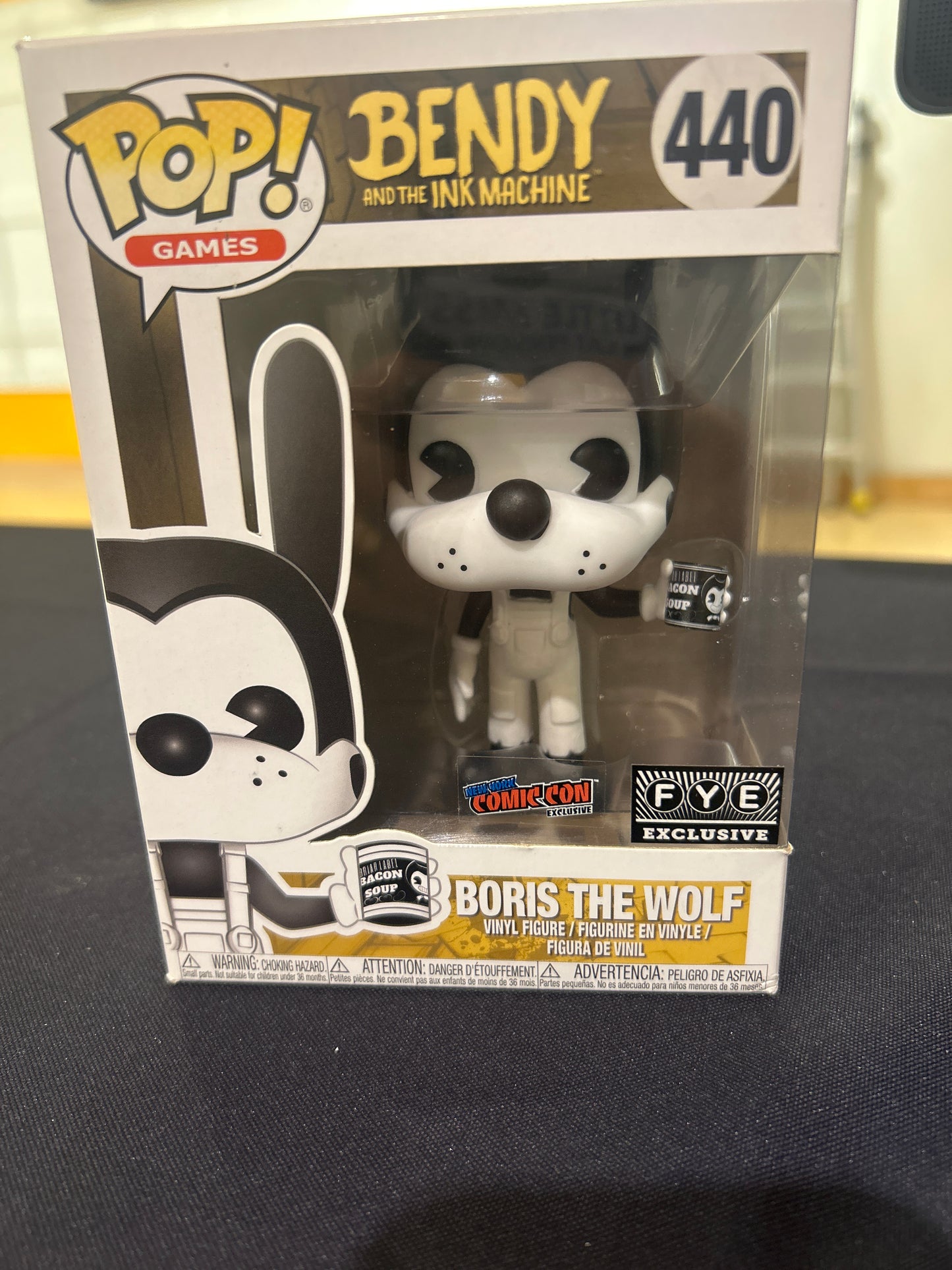 POP! GAMES BENDY & THE INK MACHINE 440 BORIS THE WOLF (NY COMIC-CON EXCLUSIVE)