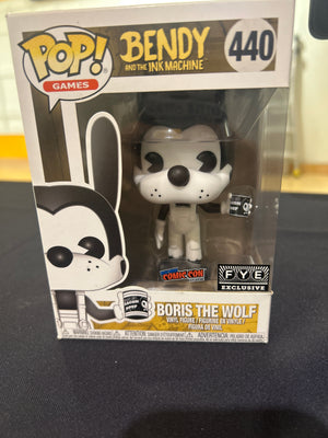 POP! GAMES BENDY & THE INK MACHINE 440 BORIS THE WOLF (NY COMIC-CON EXCLUSIVE)