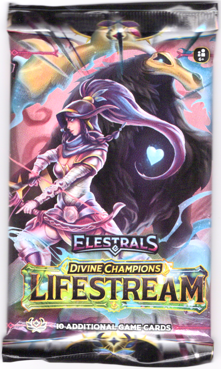 2025 Elestrals TCG: Divine Champions: Lifestream Booster Pack