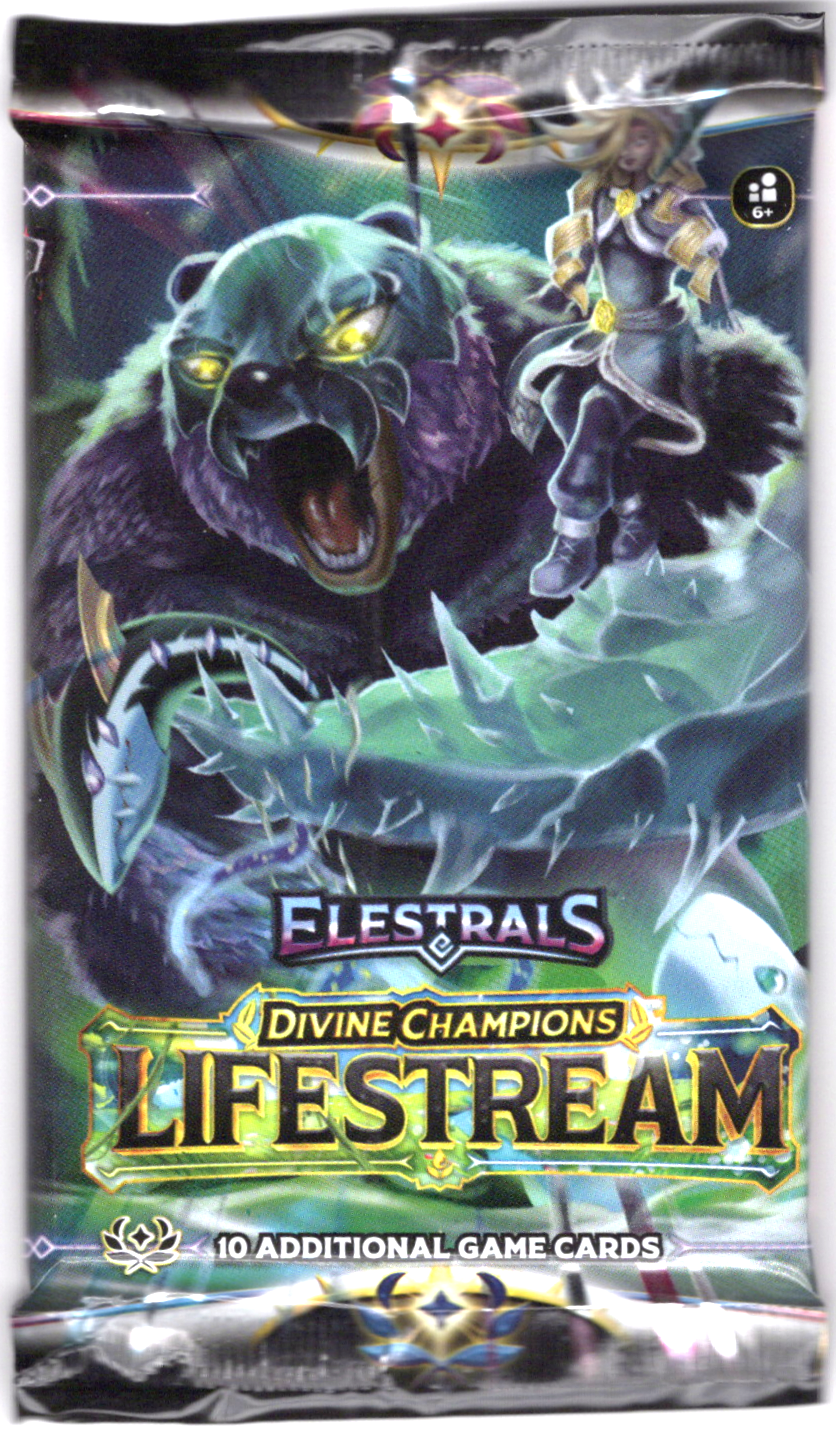 2025 Elestrals TCG: Divine Champions: Lifestream Booster Pack