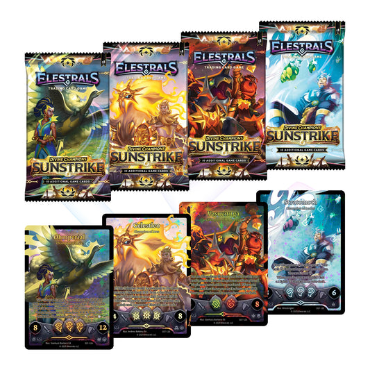 2026 Elestrals TCG: Divine Champions: Sunstrike Booster Pack