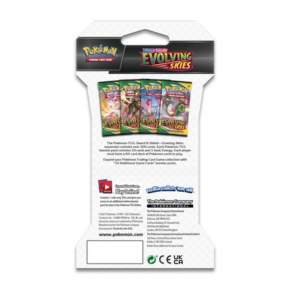 2021 Pokémon TCG: Sword & Shield—Evolving Skies Sleeved Booster Pack