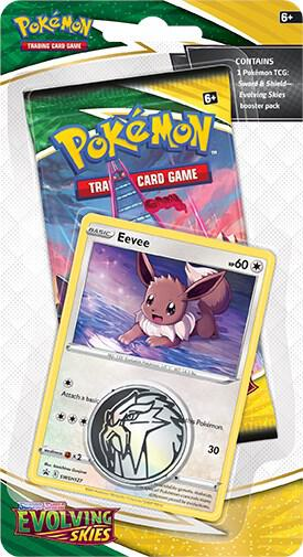 Pokemon TCG: Sword & Shield—Evolving Skies Single Pack Blister