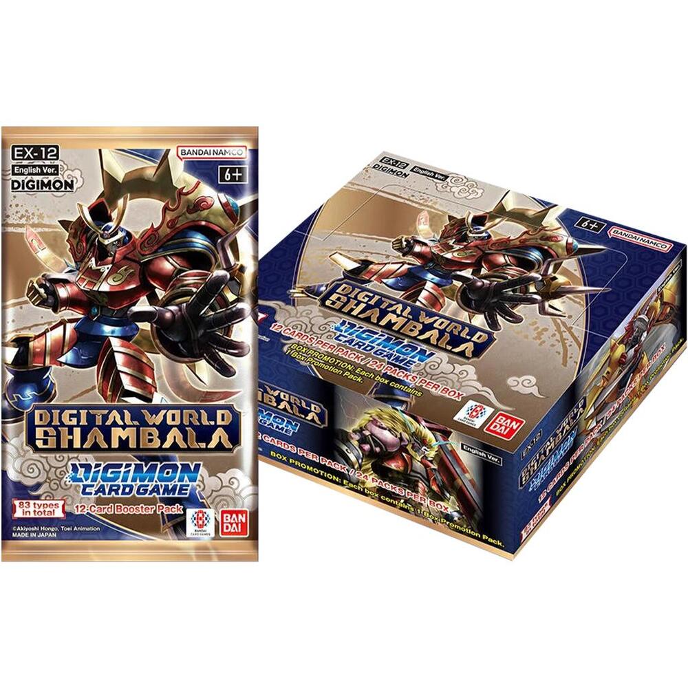 Digimon Card Game TCG: Digital World Shambala (EX-12) Booster Box