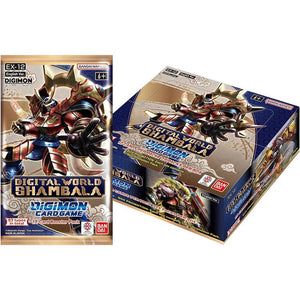 Digimon Card Game TCG: Digital World Shambala (EX-12) Booster Box