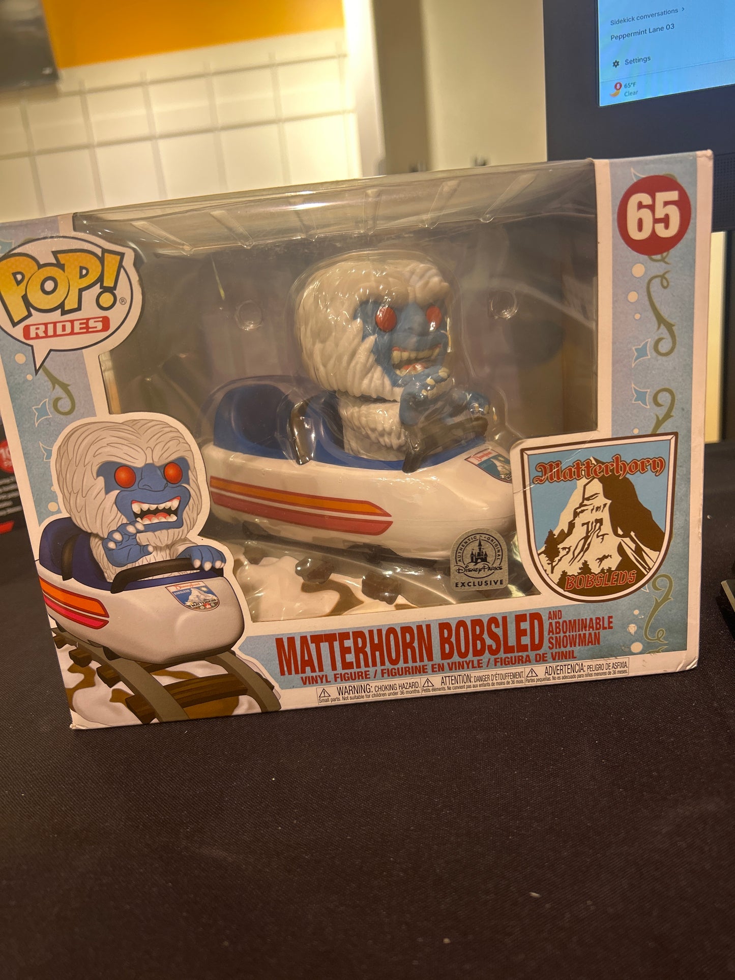 POP! RIDES 65 MATTERHORN BOBSLED & ABOMINABLE SNOWMAN