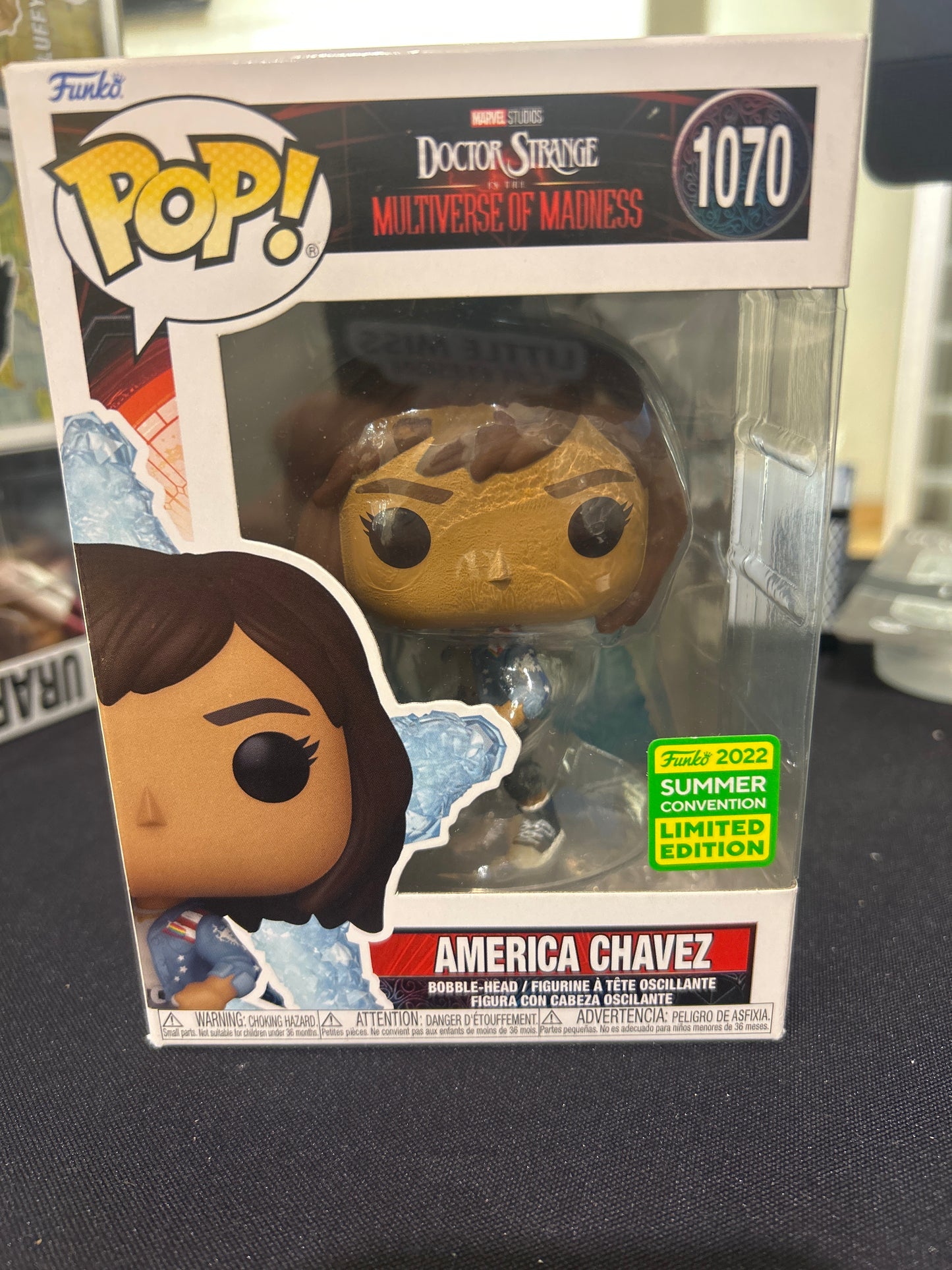 POP! Doctor Strange Multiverse Of Madness 1070 America Chavez Limited Edition