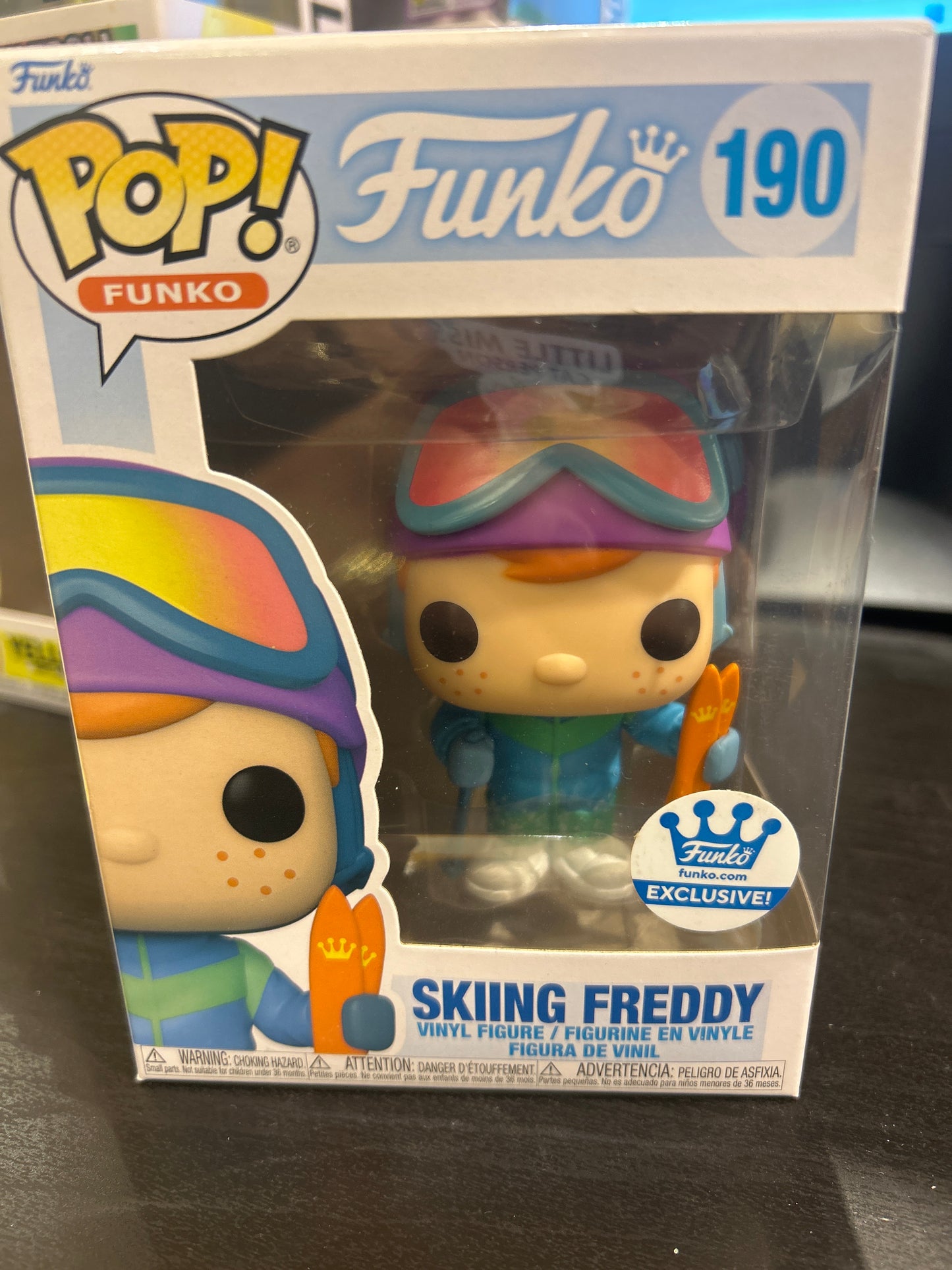 POP! FUNKO 190 SKIING FREDDY EXCLUSIVE