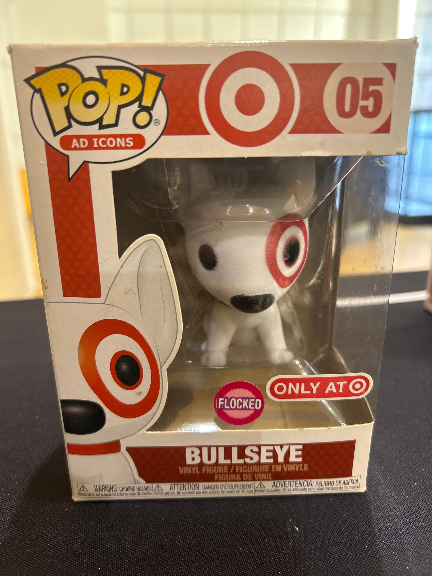 POP! AD ICONS 05 FLOCKED  BULLSEYE
