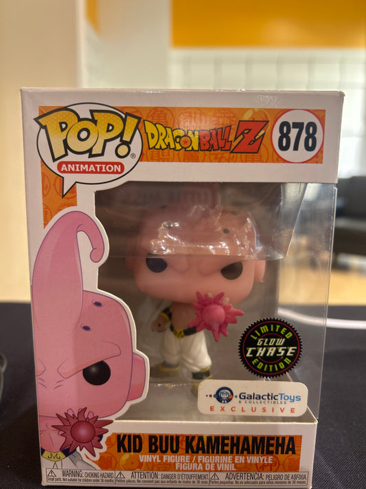 POP! Animation Dragonball Z 878 Kid Buu Kamehameha Galactic Toys Exclusive