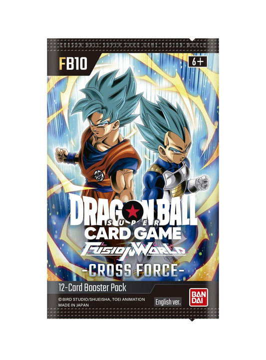 Dragon Ball Super Card Game: (FB10) Cross Force Booster Pack