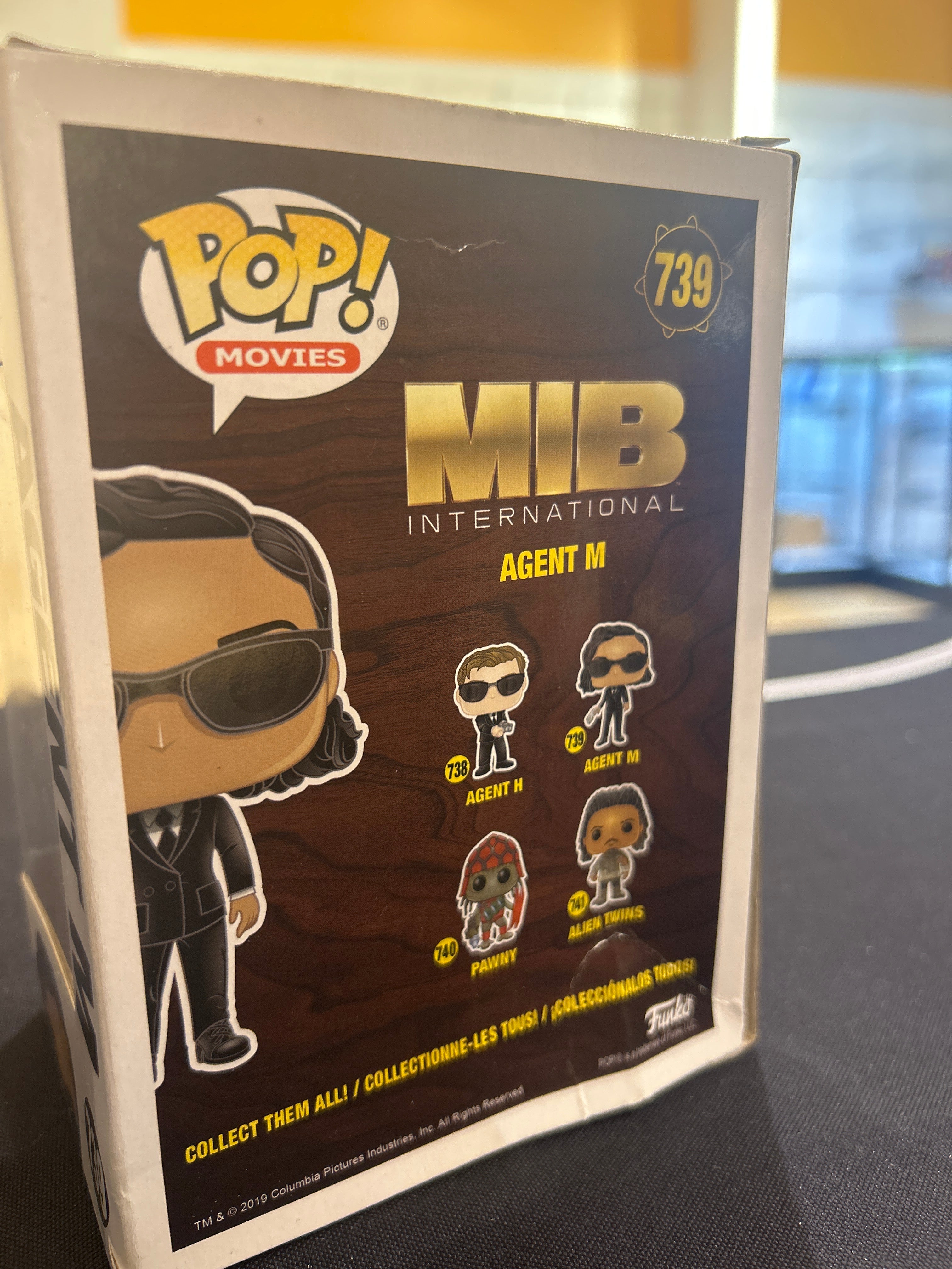 POP! Movies—MIB: International—Agent M #739 [Damaged]